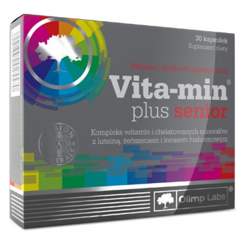 Вітамінні Olimp Vita-Min Plus Senior 30 капсул фото №1