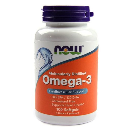 Вітаміни NOW Omega 3 100 капсул (4384301030) фото №1
