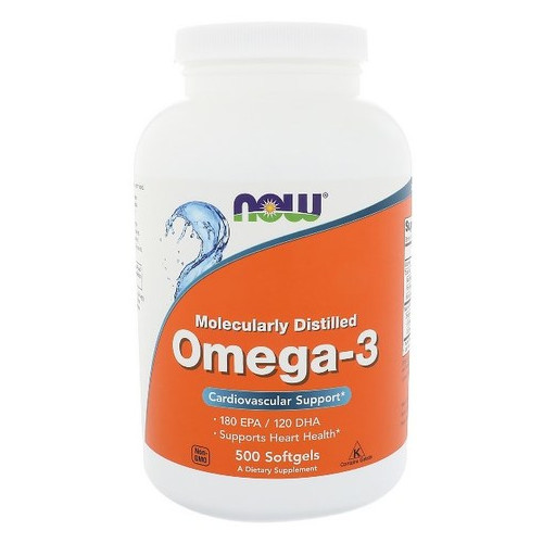Вітаміни NOW Omega-3 500 капсул (4384300706) фото №1
