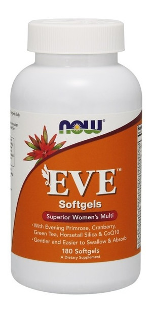 Вітаміни NOW Eve Womens Multiple Vitamin Softgels 180 капсул (4384301011) фото №1