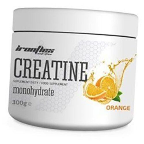 Креатин IronFlex Creatine Monohydrate, 300g апельсин фото №1