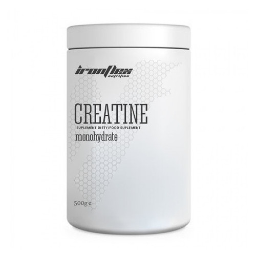 Креатин IronFlex Creatine Monohydrate 500 гр Чорна смородина фото №1