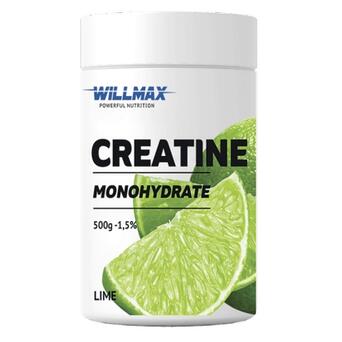 Креатин Willmax Creatine Monohydrate 500 g lime фото №1