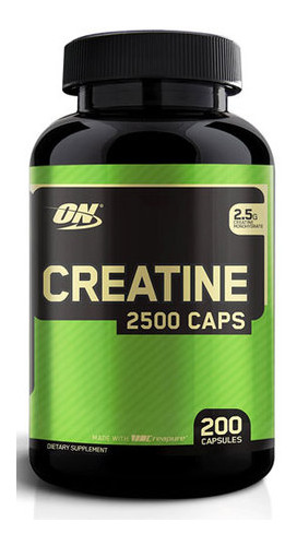 Creatine Optimum Nutrition Creatine 2500 Caps 200 caps Без смаку фото №2
