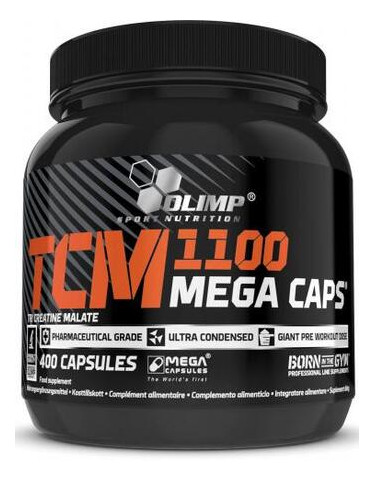 Креатини Olimp nutrition TCM Mega Caps 1100 400 капсул фото №1