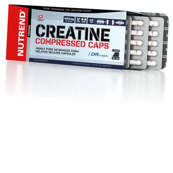 Creatin Nutrend Creatine Compressed Caps 120 капсул (31119005) фото №1