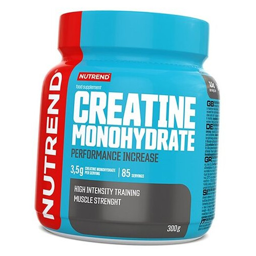 Креатин моногідрат для збільшення сили Nutrend Creatine Monohydrate 300г (31119006) фото №1