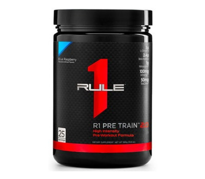 Предтренировочный комплекс Rule One Proteins Pre Train 2.0 390 г - Fruit Punch (50670) фото №1