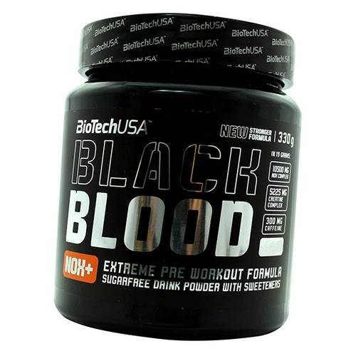 Передтренувальний комплекс BioTech (USA) Black Blood Nox 330г Кровавий апельсин (11084007) фото №1