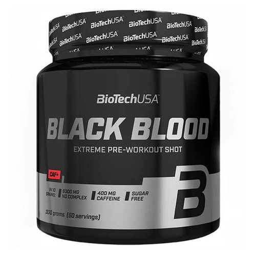 Передтренувальні BioTech USA Nutrition Black Blood CAF 300 грам ожини (CN4964-2) фото №1