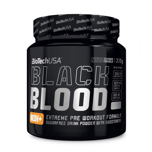 Передтренувальні BioTech USA Nutrition Black Blood NOX 330 грам апельсин (CN4965-1) фото №2
