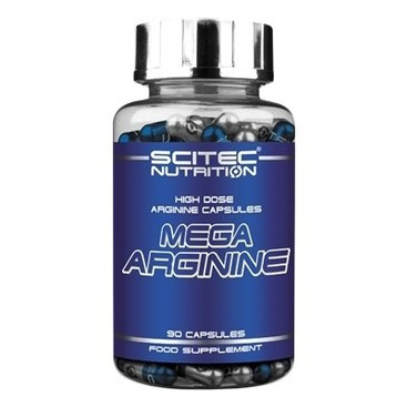 Передтренувальний комплекс Scitec Nutrition Mega Arginine 120 caps фото №1