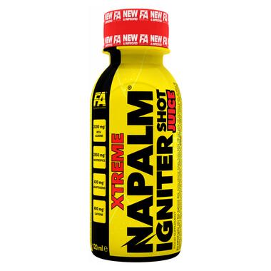 Предтренувальник Fitness Authority Napalm Igniter Juice Shot 120 мл маракуйя фото №1
