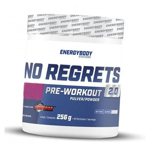 Предтренировочная добавка Energy Body No Regrets 256г Апельсин (11149001) фото №1