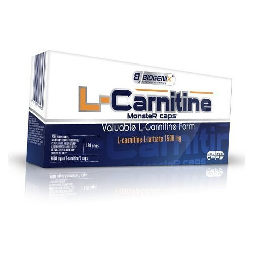 Жиросжигатель Biogenix L-Carnitine  120капс (02410002) фото №1