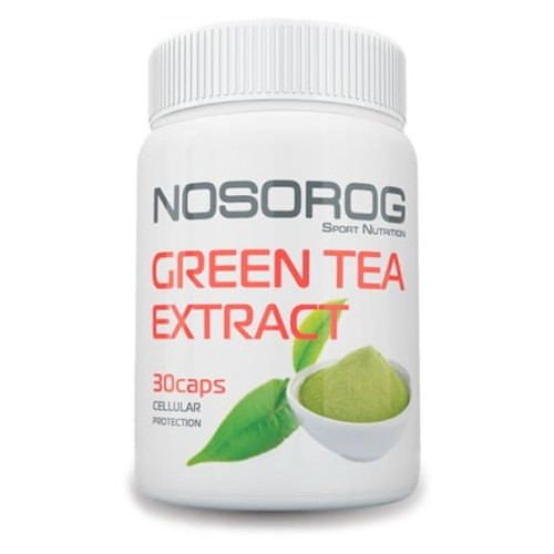 Жироспалювач Nosorog Green Tea Extract 30 капсул фото №1