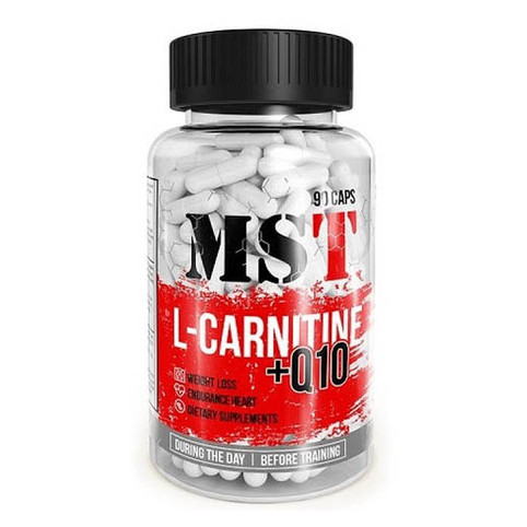Карнітин MST Nutrition L-Carnitine Q10 90 капсул фото №1