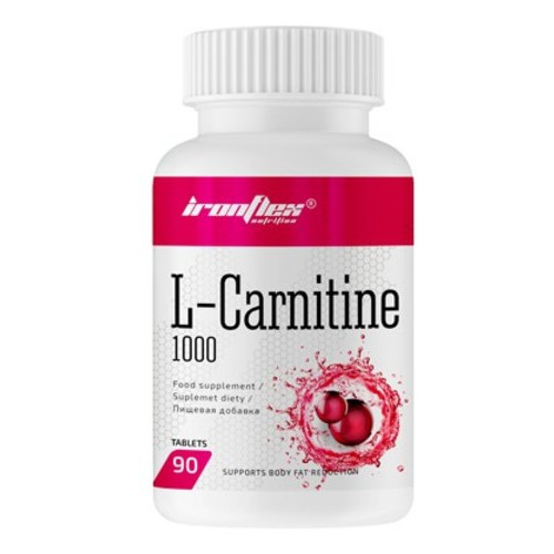 Карнитин IronFlex L-Carnitine 1000, 90 капсул фото №2