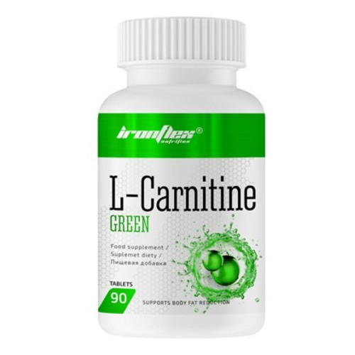 Карнітин IronFlex L-Carnitine Green, 90 капсул фото №2
