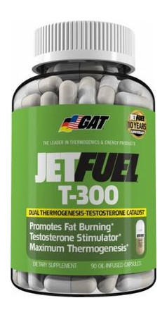Жиросжигатель GAT JetFUEL T-300 90 капсул (4384301078) фото №1