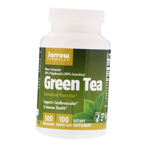 Жироспалювач Jarrow Formulas Green Tea 100 вегкапсул (02345002) фото №2