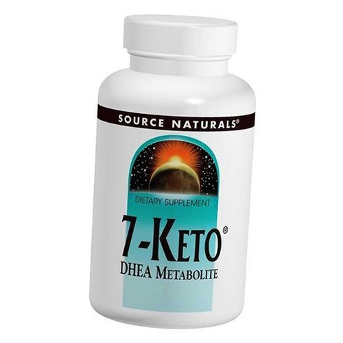Жироспалювач Source Naturals 7-Keto DHEA Metabolite 60 таблеток (02355004) фото №2