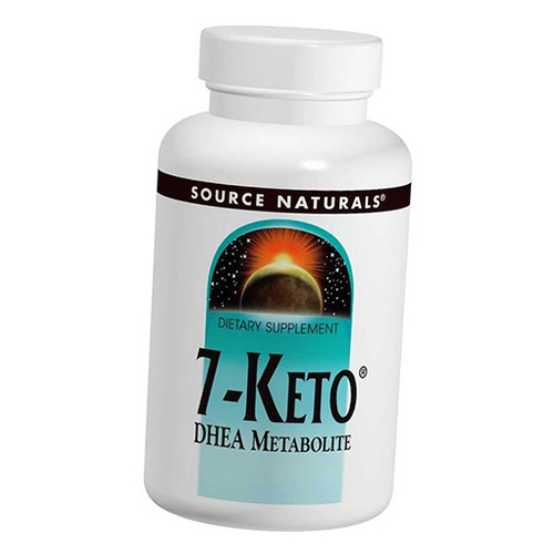 Жироспалювач Source Naturals 7-Keto DHEA Metabolite 60 таблеток (02355004) фото №1
