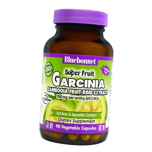 Жироспалювач Bluebonnet Nutrition Garcinia Super Fruit 90 вегкапс (02393002) фото №1