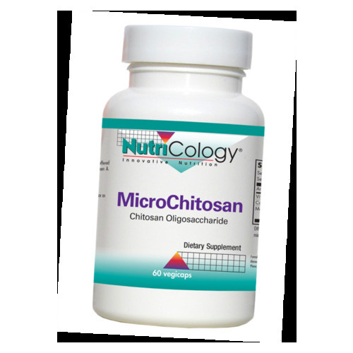 Жироспалювач Nutricology Micro Chitosan 60 вегкапсул (02373001) фото №2