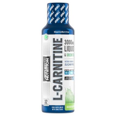 Карнитин Applied Nutrition L-Carnitine Liquid 3000 480 мл кисле яблуко фото №1