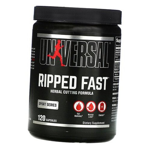 Universal Nutrition Ripped fast 120 капсул (02086006) фото №1