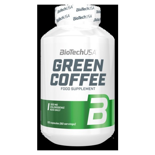 Кофеїн BioTech Green coffee 120 капсул фото №1