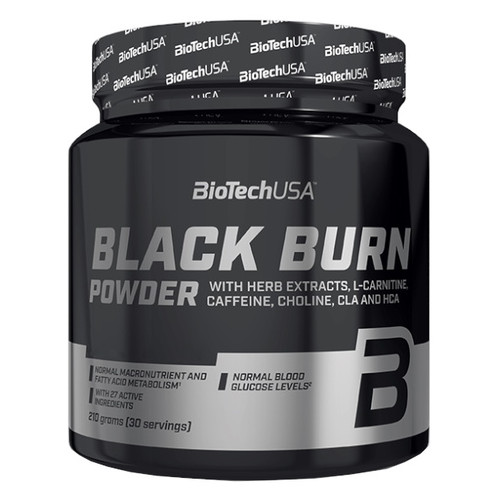 Жироспалювачі BioTech USA Nutrition Black Burn 210 грам кавун фото №1