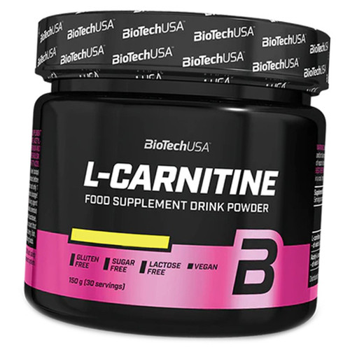 Карнітин BioTech (USA) L-Carnitine Drink Powder 150г Холодний чай з лимоном (02084035) фото №1