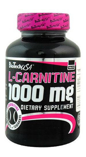 Жиросжигатель BioTech L-Carnitine 1000 мг 60 табл фото №1