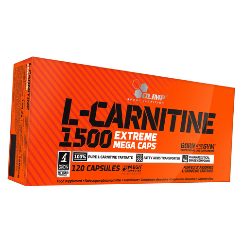 Жироспалювач Olimp Nutrition L-Carnitine 1500 forte 120 капсул (02283006) фото №2