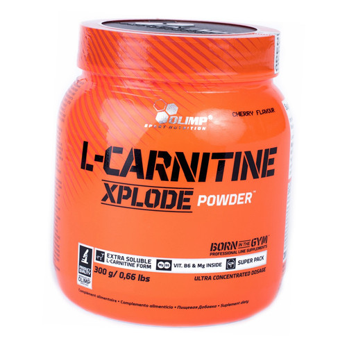 Жироспалювач Olimp Nutrition L-Carnitine Xplode 300г Апельсин (02283017) фото №2