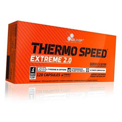 Жироспалювач Olimp Nutrition Thermo Speed Extreme 120 капсул (02283013) фото №1