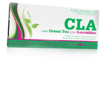 Жироспалювач Olimp Nutrition CLA with Green Tea plus L-carnitine 60капс (02283022) фото №1