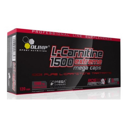 Спалювач жиру Olimp Nutrition L-Carnitine 1500 Extreme plus 120 капсул (000000371) фото №1
