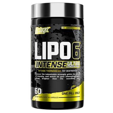 Жироспалювач Nutrex Research Lipo-6 Intense Ultra Concentrate 60 капсул  фото №1