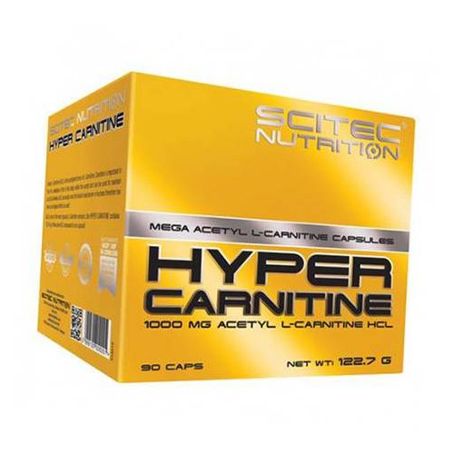 Жироспалювач Scitec Nutrition Hyper Carnitine 90 капсул фото №1