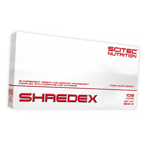 Жироспалювач Scitec Nutrition Shredex 108 капсул (02087020) фото №1