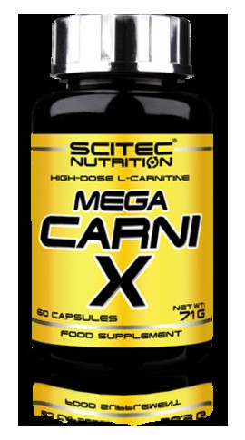 L-Scitec Nutrition Mega Carni-X 60 капсул фото №1