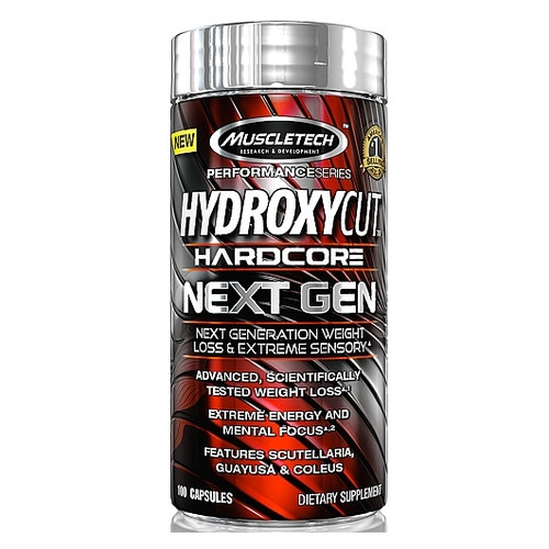 Жиросжигатель Muscle Tech Hydroxycut Hardcore Next Gen 100 капсул (4384300762) фото №1