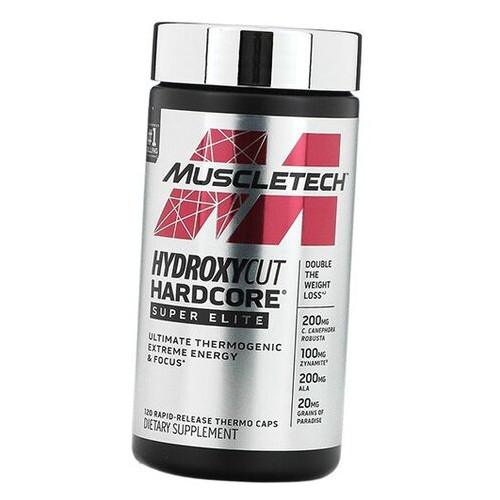Muscle Tech Hydroxycut Hardcore Super Elite 120 капсул (02098014) фото №1