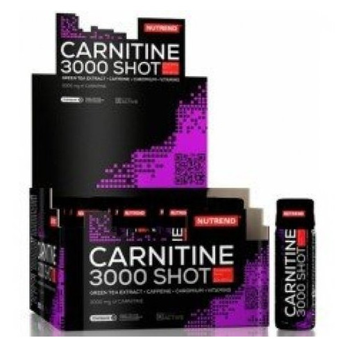 Жироспалювач Nutrend Carnitine 3000 Shot 60 ml полуниця 1/20 фото №1