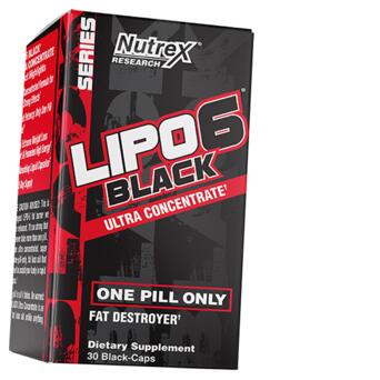 Жироспалювач Nutrex Lipo-6 Black Ultra Concentrate 60 капсул (4384301073) фото №1