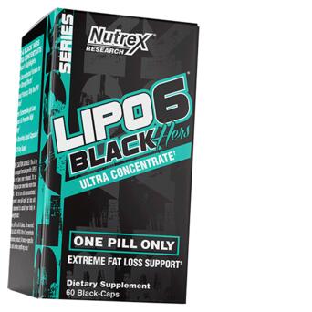 Жиросжигатель Nutrex Lipo-6 Black Hers Ultra Concentrate 60 капсул (4384301075) фото №1
