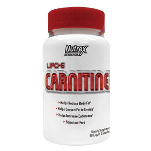 L-карнітин Nutrex Lipo 6 Carnitine 60 liquid-caps фото №1